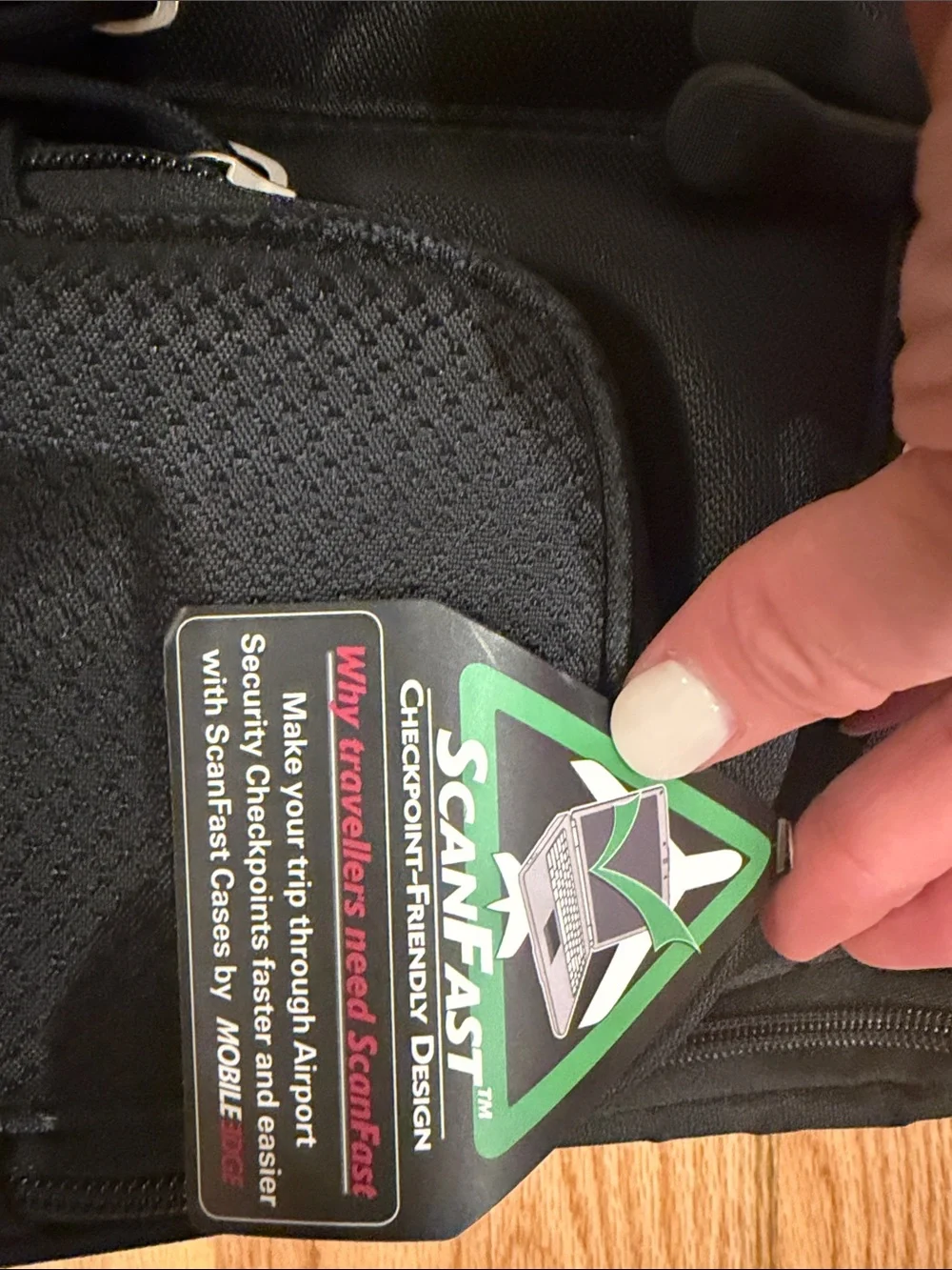 Black Men’s Backpack